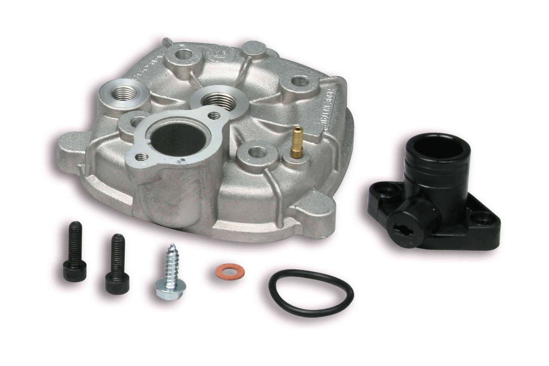 Malossi Head D.40 in aluminum MHR with H2O Derbi GP1 Revolution 50 2T LC